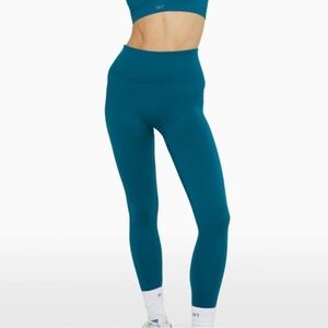 SET Active High-Waist Teal Athletic Leggings